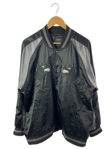 商品画像：スカジャン/XL/ポリエステル/BLK// 1