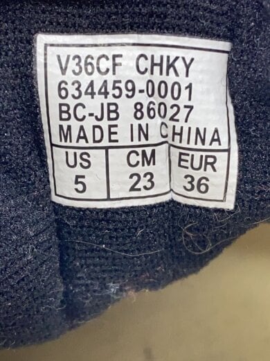 商品画像：ローカットスニーカー/23cm/BLK/634459-0001 5