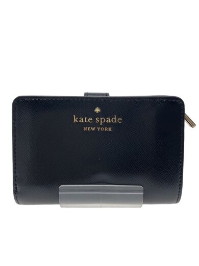 商品画像：2つ折り財布/PVC/BLK/レディース 1