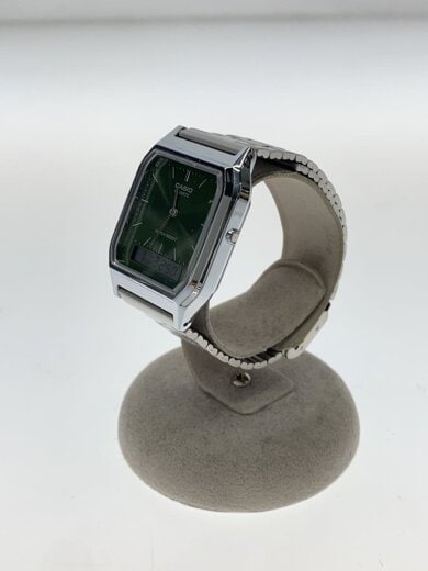 商品画像：クォーツ腕時計/アナログ/--/GRN/SLV/aq-230 2