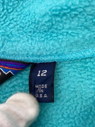 商品画像：90s/USA製/サイズ12/フリースジャケット/L/--/BLU/25019 4