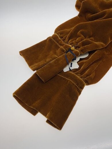 商品画像：長袖ワンピース/FREE/レーヨン/BRW/LWF0214133 5