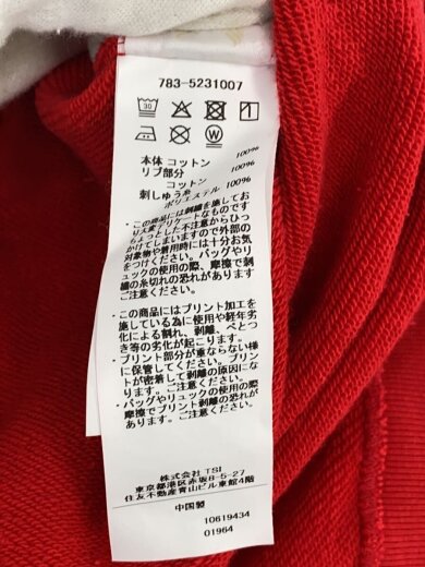 商品画像：パーカー/XL/--/RED 5