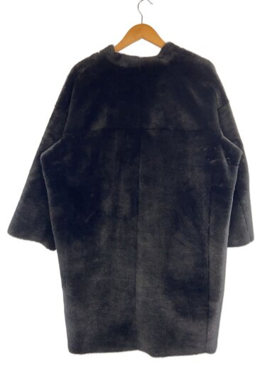 商品画像：コート/--/ポリエステル/BLK/無地 9