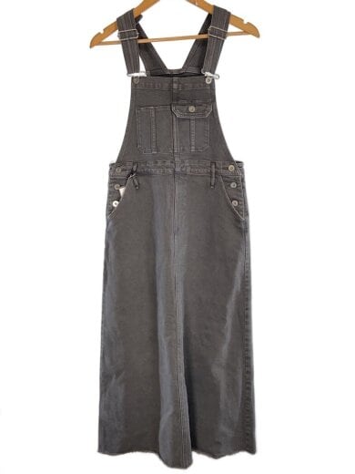 商品画像：オーバーオール/O/コットン/GRY/無地/64-26-2413-095-18-14 1