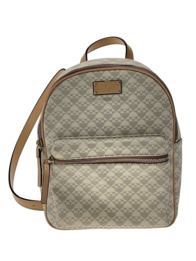 商品画像：リュック/--/WHT/総柄 1