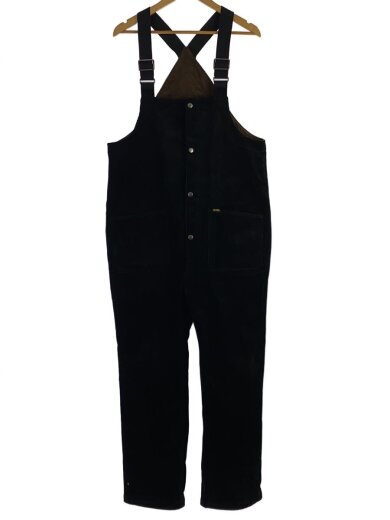 商品画像：オーバーオール/L/コットン/BLK/無地/OL-150W-022 1