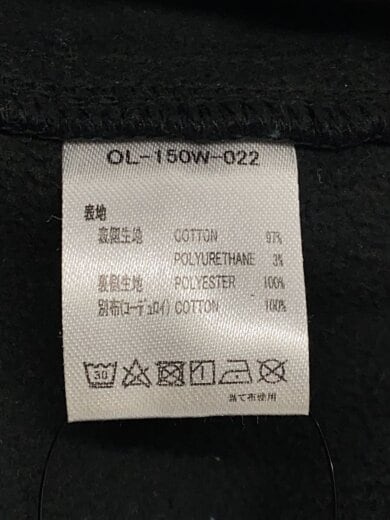 商品画像：オーバーオール/L/コットン/BLK/無地/OL-150W-022 5