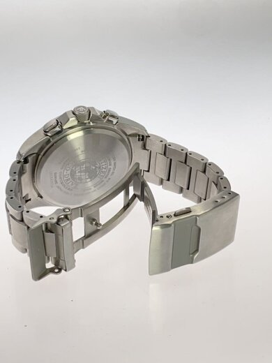 商品画像：クォーツ腕時計/アナログ/ステンレス/BLK/SLV/E660-S123003 4