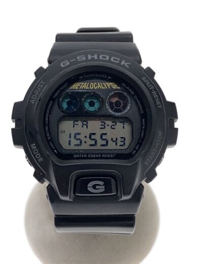 商品画像：クォーツ腕時計/アナログ/ラバー/BLK/BLK/DW-6900FS 1