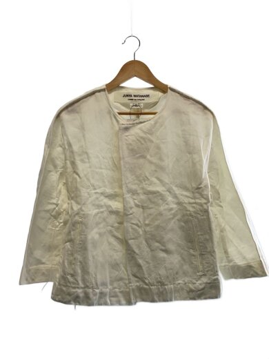 商品画像：ジャケット/XS/コットン/WHT/無地/JO-J027 1