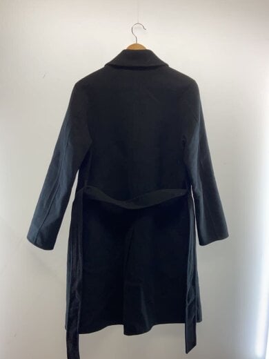 商品画像：コート/44/ウール/BLK/無地 2
