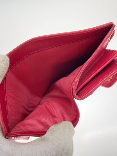 商品画像：2つ折り財布/--/PNK/無地/レディース/1ML225 6