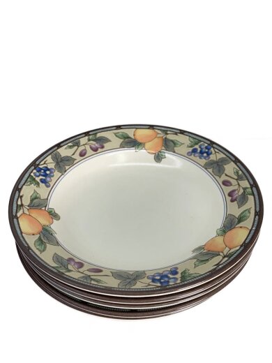 商品画像：GARDEN HARVEST/プレート/10点セット/皿×5/スプーン×5 1