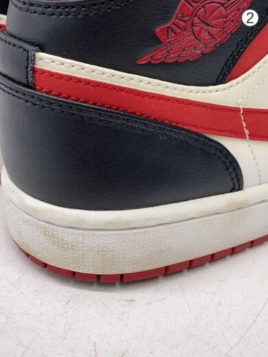 商品画像：AIR JORDAN 1 MID_エアジョーダン 1 ミッド/25.5cm/WHT 9