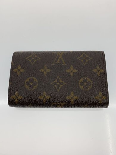 商品画像：2つ折り財布/レザー/BRW/総柄/レディース/M61730// 2