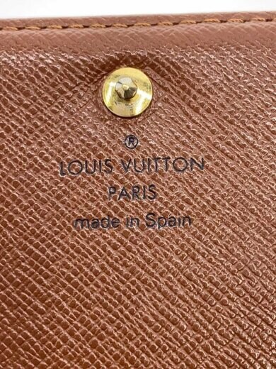 商品画像：2つ折り財布/レザー/BRW/総柄/レディース/M61730// 3