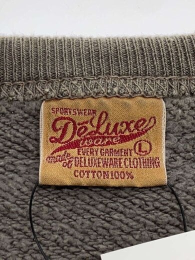 商品画像：スウェット/L/コットン/GRY/無地 3