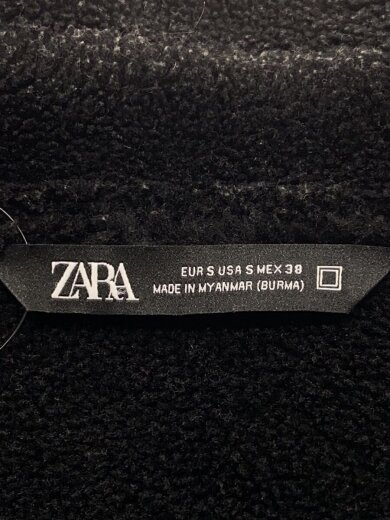 商品画像：ダブルフェイスフェイクスエードジャケット/S/ポリエステル/BLK 3