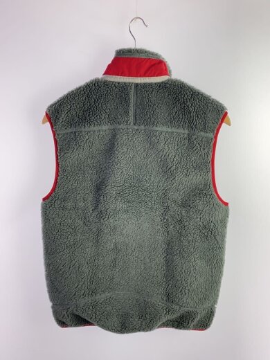 商品画像：フリースベスト/S/ポリエステル/GRY/無地/23047 2