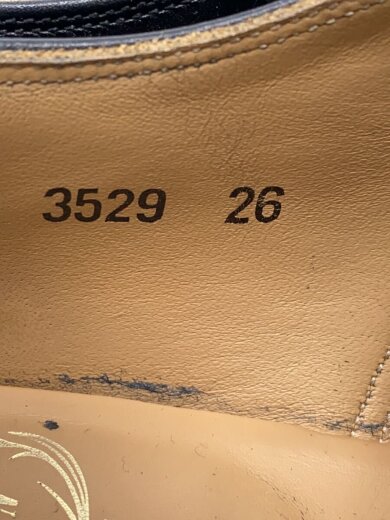 商品画像：ドレスシューズ/26cm/BLK/レザー/3529 5