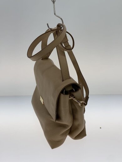 商品画像：ショルダーバッグ/レザー/BEG/無地 2