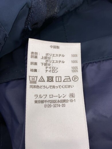 商品画像：ナイロンジャケット/S/ポリエステル/NVY 4
