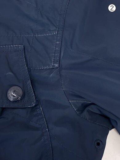 商品画像：ナイロンジャケット/S/ポリエステル/NVY 7