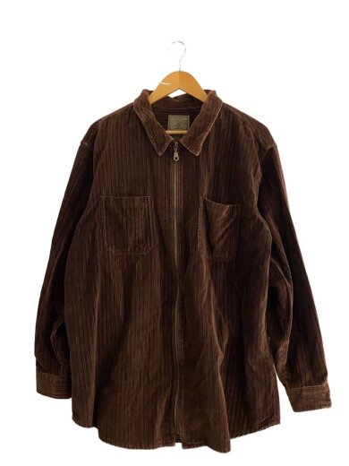 商品画像：ブルゾン/XL/コットン/BRW/無地/C-842-4913// 1