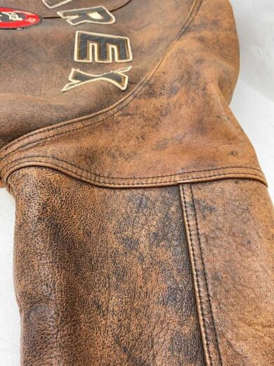 商品画像：80s/フライトジャケット/XS/レザー/BRW/USA/ワッペン 7