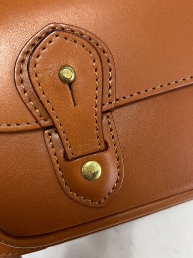 商品画像：ショルダーバッグ/レザー/BRW/無地 9