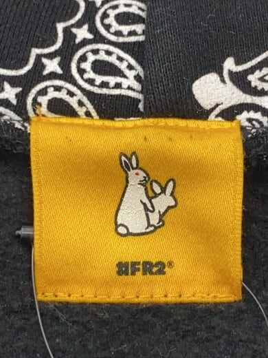 商品画像：パーカー/L/コットン/BLK/ペーズリー 3