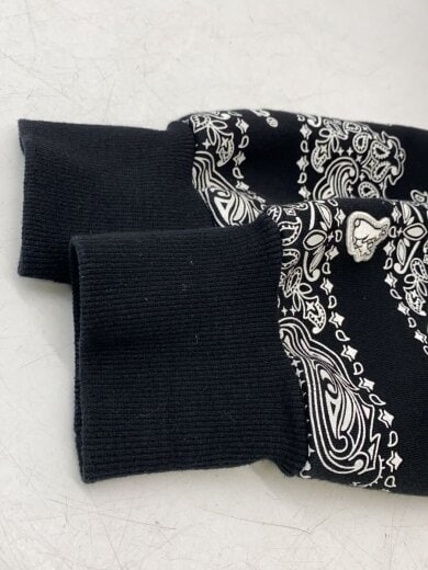 商品画像：パーカー/L/コットン/BLK/ペーズリー 6