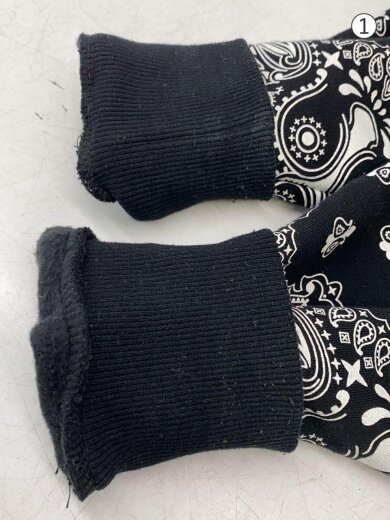 商品画像：パーカー/L/コットン/BLK/ペーズリー 7