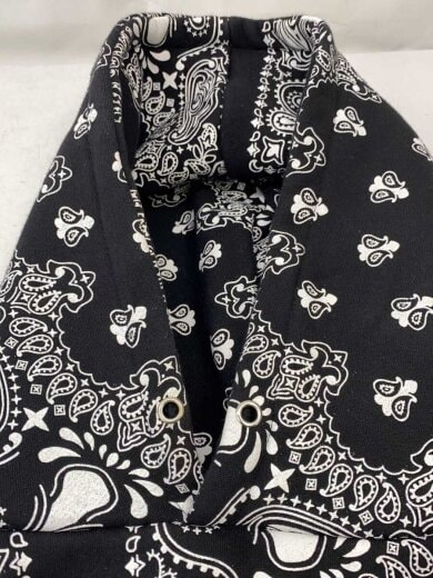 商品画像：パーカー/L/コットン/BLK/ペーズリー 8