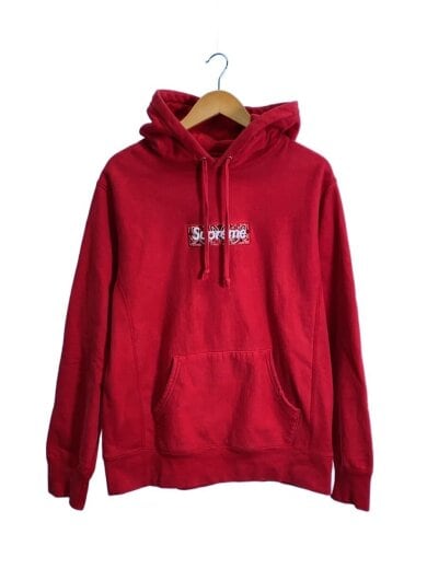 商品画像：パーカー/M/コットン/RED/無地// 1