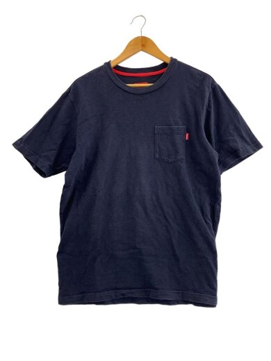 商品画像：Tシャツ/L/コットン/NVY/無地// 1