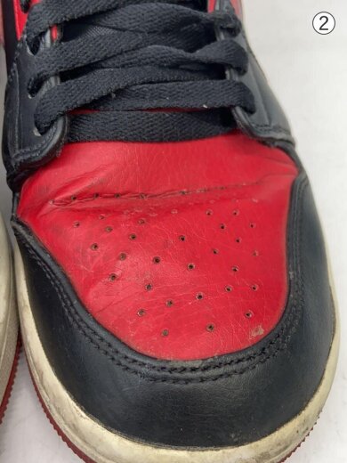 商品画像：AIR JORDAN 1 MID_エアジョーダン 1 ミッド/26cm/RED// 9