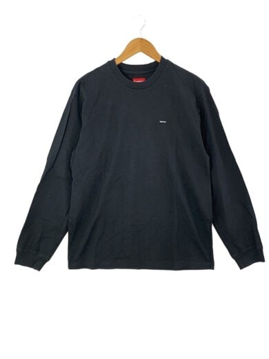 商品画像：長袖Tシャツ/S/コットン/BLK/無地// 1