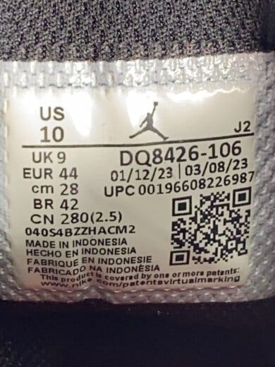 商品画像：AIR JORDAN 1 MID/28cm/BLK 5