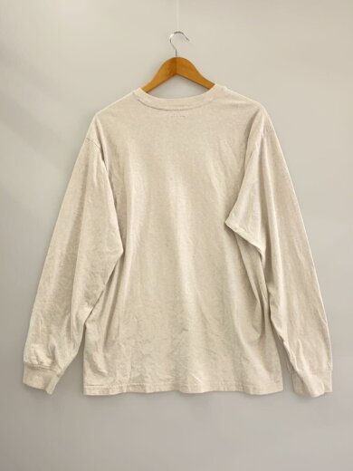 商品画像：長袖Tシャツ/L/コットン/GRY/無地// 2