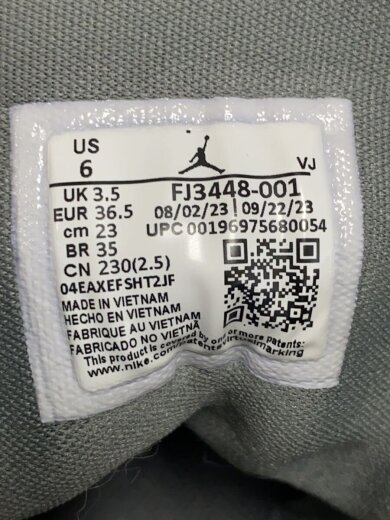 商品画像：AIR JORDAN 1 MID_エア ジョーダン 1 ミッド/23cm/GRY 5