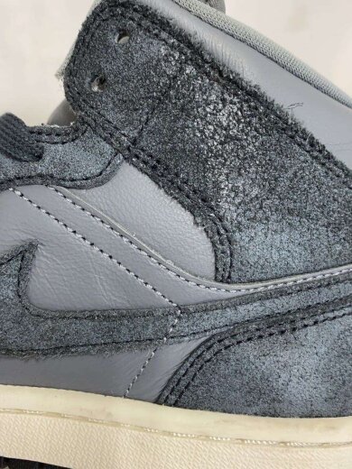 商品画像：AIR JORDAN 1 MID_エア ジョーダン 1 ミッド/23cm/GRY 7