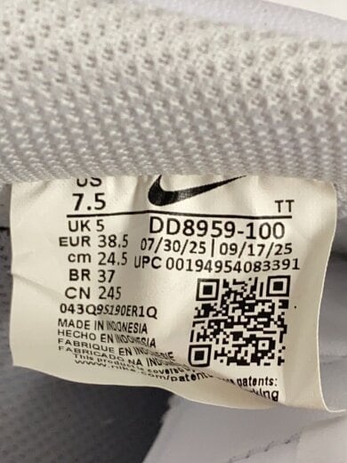 商品画像：AIR FORCE 1 07_エア フォース 1 07/24.5cm/WHT// 5