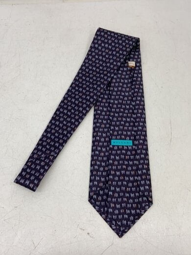 商品画像：ネクタイ/シルク/NVY/総柄/メンズ// 2