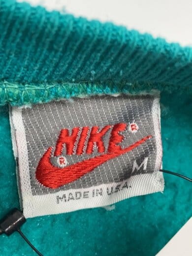 商品画像：スウェット/M/ポリエステル/GRN/銀タグ/90s～/made in USA// 3