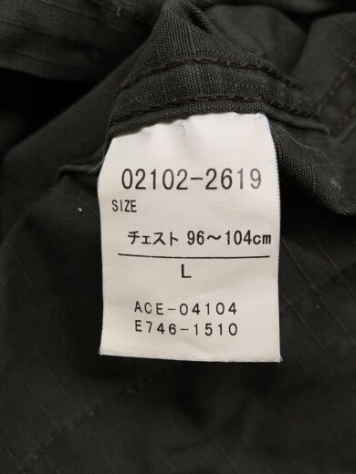 商品画像：ジャケット/L/コットン/KHK/無地/02102-2619// 5