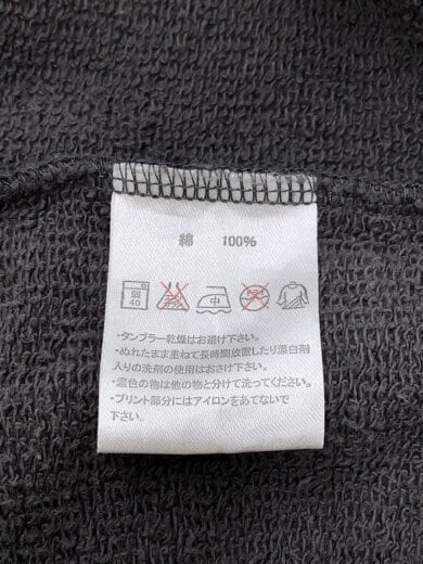 商品画像：ジップパーカー/L/コットン/GRY// 4