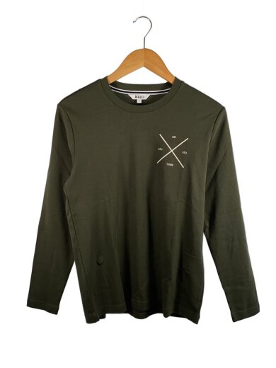 商品画像：長袖Tシャツ/S/コットン/GRN 1