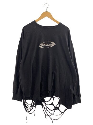 商品画像：長袖Tシャツ/FREE/コットン/BLK/4021200400 1